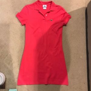 Lacoste polo shirt dress
